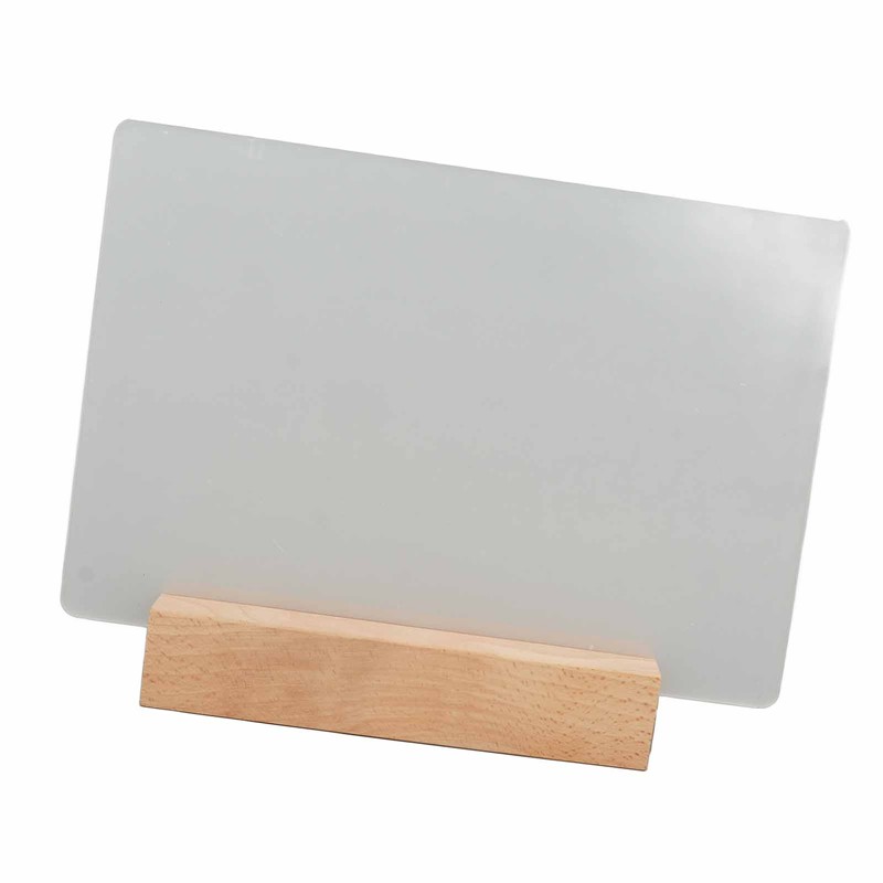 Dry Erase Board 220x150mm Acrylic White Planning Board Reusable with
