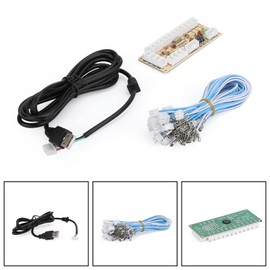 MAD HORNETS Zero Delay Arcade USB Encoder PC to Joystick to Joystick Suitable for PC Games