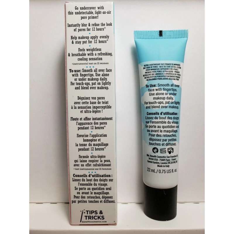 Benefit Cosmetics The POREfessional Lite Primer Full Size New With