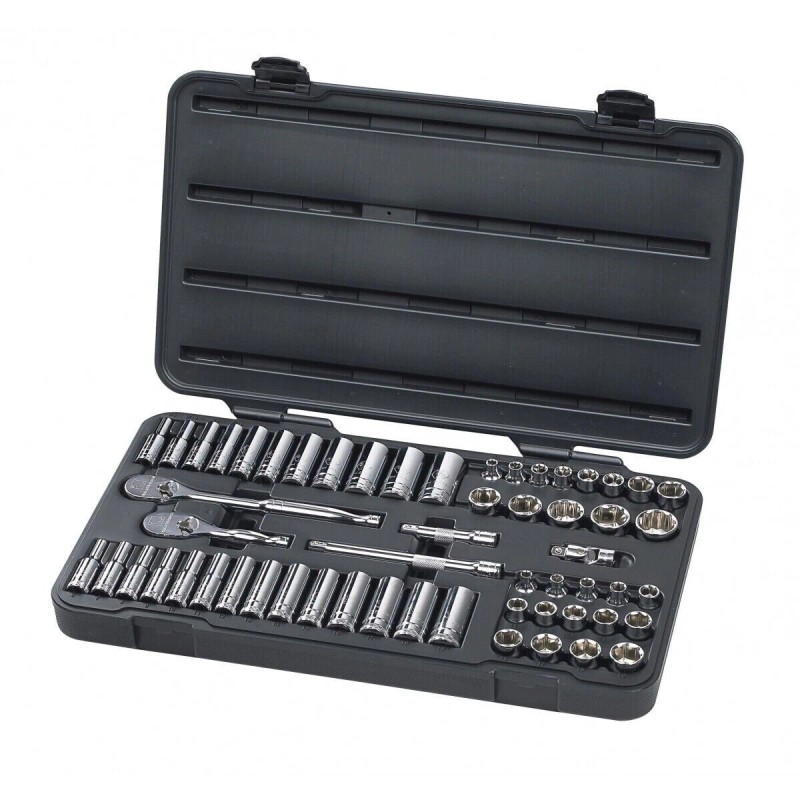 GearWrench 80550 57pc 3/8" Drive 6pt SAE/Metric Socket Set w/90