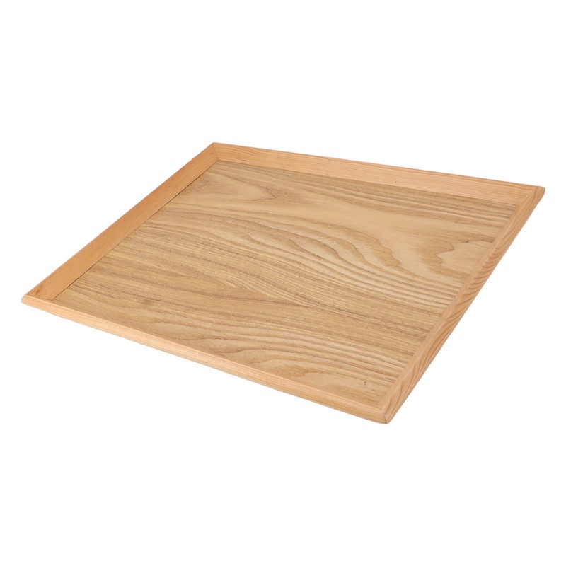 Rectangle Wood Tray Multifunctional Serving Tray for Fruit Food Pizza