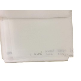 Screen Printing Mesh Polyester Silk Screen Fabric Bolting Cloth-110Mesh/43T 165CM*300CM White