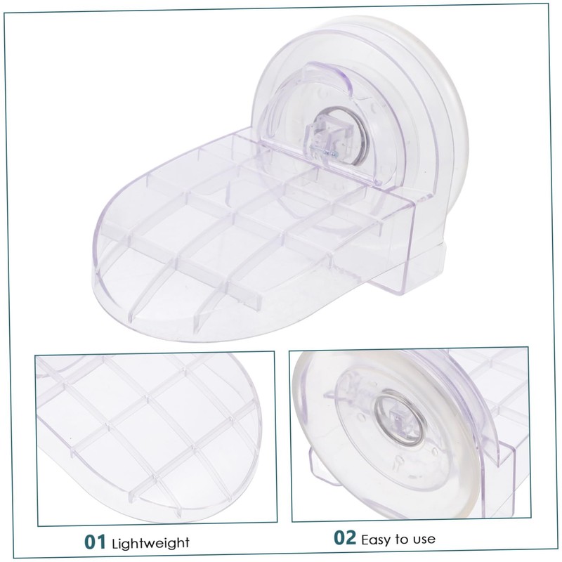 Baluue Wall Mount Foot Rest Stand Nonskid Shower Footrest with