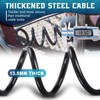Honszex Electric Scooter Lock, Anti-Theft Cable Lock With Key, 39.37inch