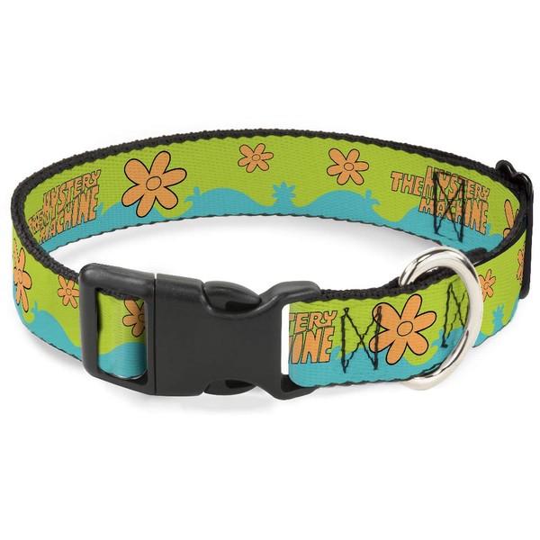 Buckle-Down Dog Collar Plastic Clip Scooby Doo The Mystery Machine
