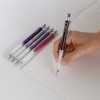 Uni Mechanical Pencil, Slim Model with White Alpha Gel Grip,