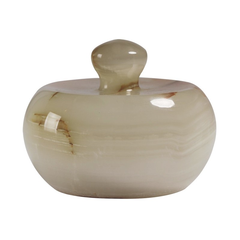 Yuchengstone Set of 2 Apple Jade Paperweight Decorative Element Natural