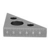 Aluminum Alloy Right Angle Ruler, Mini Portable Metal Angle Ruler,