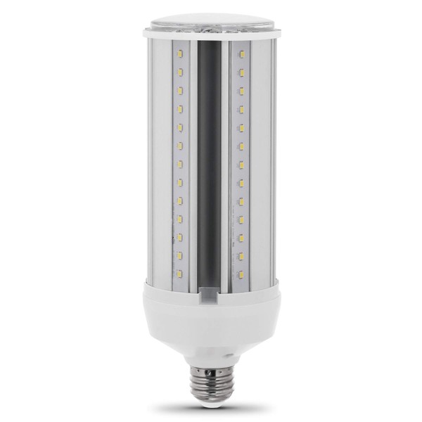 Feit Electric C4000/5K/LEDG2 300W Equivalent Mini Corn Bulb, Corn Cob High Output LED Light Bulb, E26 Base, 5000K Daylight, 3” x 3” x 7”