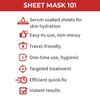 Nykaa Naturals Skin Secrets Bubble Sheet Mask, Peptides and Goji