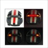 Riloer 12V 5W LED Motorcycle Wireless Helmet Light Kit, Waterproof