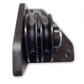 Double Side Pulley Tele Awning for Pergola Rope (Black)