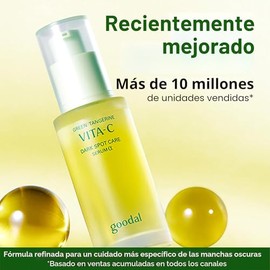 GOODAL Suero iluminador de vitamina C ALPHA | 5% niacinamida y exosoma para el cuidado de las manchas oscuras | Suero facial diario suave para una piel radiante | Mandarina verde | Cuidado de la piel coreano | 1.01 fl oz (1.0 fl oz)