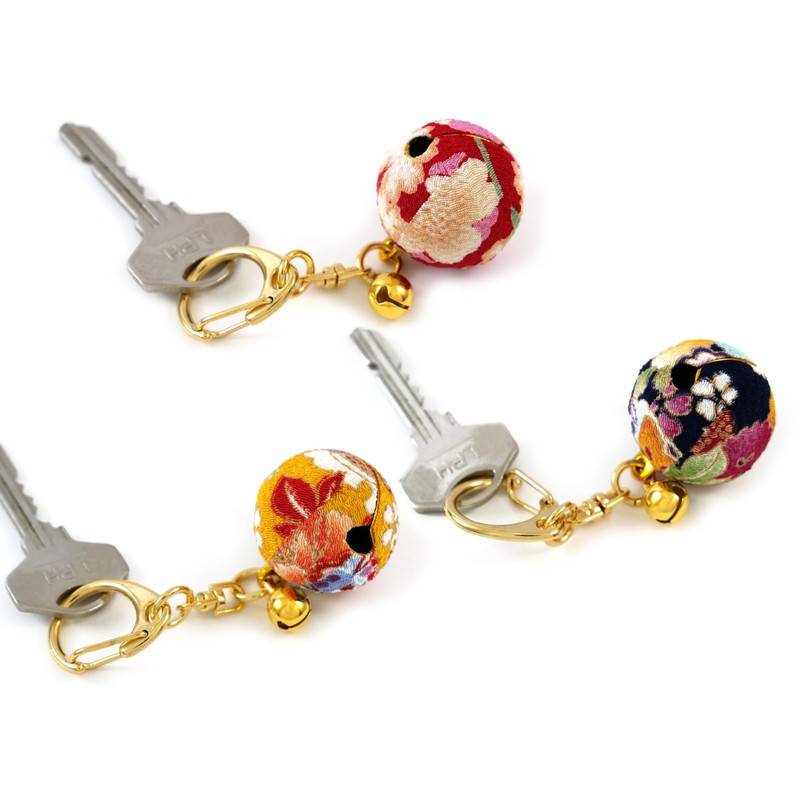 Flower Crepe Bell (Diameter 1.0 inch (25 mm), 0.3 inch