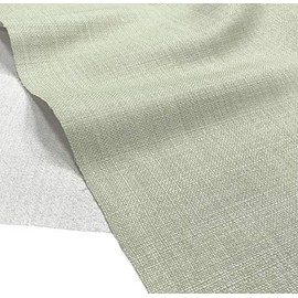 A-Express Soft Plain Linen Look Fabric Curtains Bag Designer Clothing Material Dressmaking Upholstery 145cm Wide - 2 Meters 200cm x 145cm Ice Green