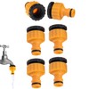 6 PCS Hose Tap Connector Set – Durable Garden Hose