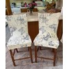 SearchI Bar Stool Covers Set of 4, Stretch Washable Barstool