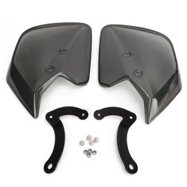 Motorcycle Hand Guards Smoky Handlebar Handguards with PC Material Fits NMAX 125/150/155 XMAX 250 300 400 NVX 155 Protect Your Hands Simple Installation