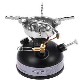 HUIOP Gasoline Stove, Portable Outdoor Camping Mini Gasoline Stove Liquid Fuel Diesel Oil Stove