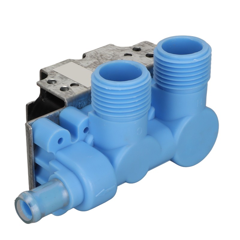 Water Inlet Valve Blue Double Head PP Washer Water Inlet