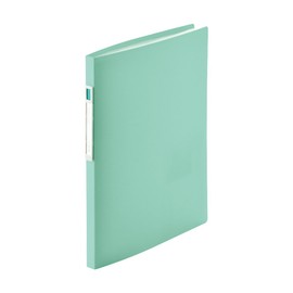 Lihit Lab File Clear Book A4, 20 Pockets, Light Green N7678-19