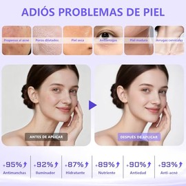WEUD Crema Coreano 3 En 1 Kit, con 1 Crema Hidratante Centella Niacinamida  1 Crema de Ojos Retinal Péptidos Probióticos  1 Crema para Cuello...      