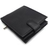 Men's Soft and Secure Leather Wallet with RFID Blocking, Card