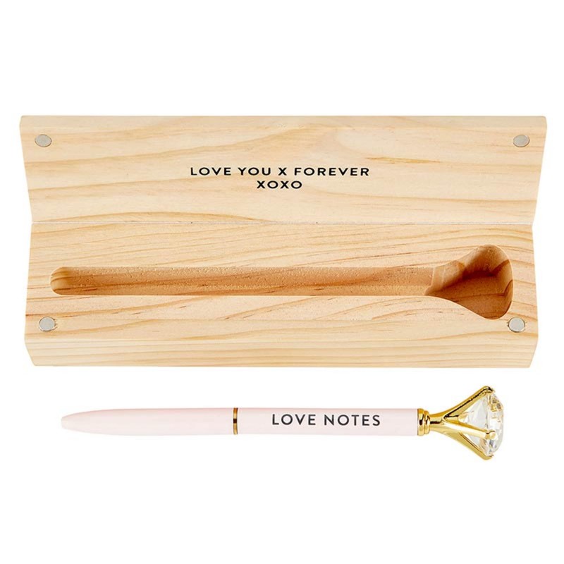 Santa Barbara Design Studio Wedding Gifts Gem Refillable Pen Wood