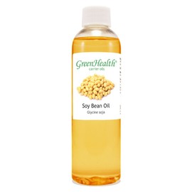 Soy Bean Carrier Oil - 4 fl oz (118 ml) - 100% Pure Cold Pressed - GreenHealth