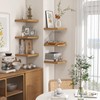Floating Shelves for Wall, Large Wall Mounted Shelves with Invisible