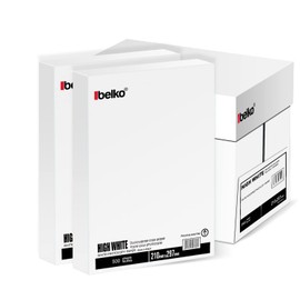 Printer Paper DIN A4, 75 g/m², 1000 Sheets, White - Copier Paper, Paper Fax Laser Paper, Universal Paper for All Printers, Photocopying Paper Pages