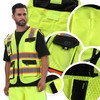 JKSafety Hi Vis Reflective Safety Vests for Men Women High