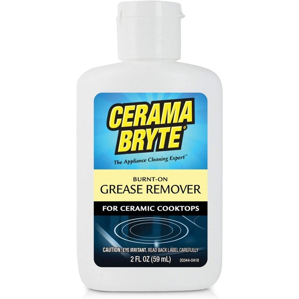 Cerama Bryte Burnt on Grease Remover, 2 Ounce Bottle (20812)
