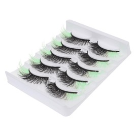 BIUDECO Natural Look Semi False Lashes Box Pairs Fluffy Fake Eyelashes for Women