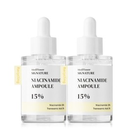 Signature Niacinamide 15% Ampoule 30ml 1+1 / Skin Tone, Skin Radiance, Pore Improvement, Moisturizing, Soothing / 시그니처 나이아신아마이드 15% 앰플 30ml 1+1피부톤 피부윤기 모공개선 보습 진정