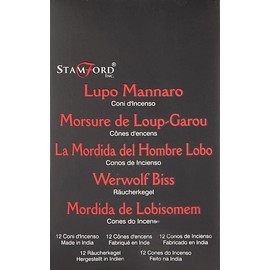 Stamford Werewolf'S Bite Incense Cones, 12 Cones x 12 Packs