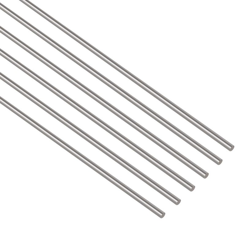 Glarks 6 piezas de 3 mm x 300 mm de