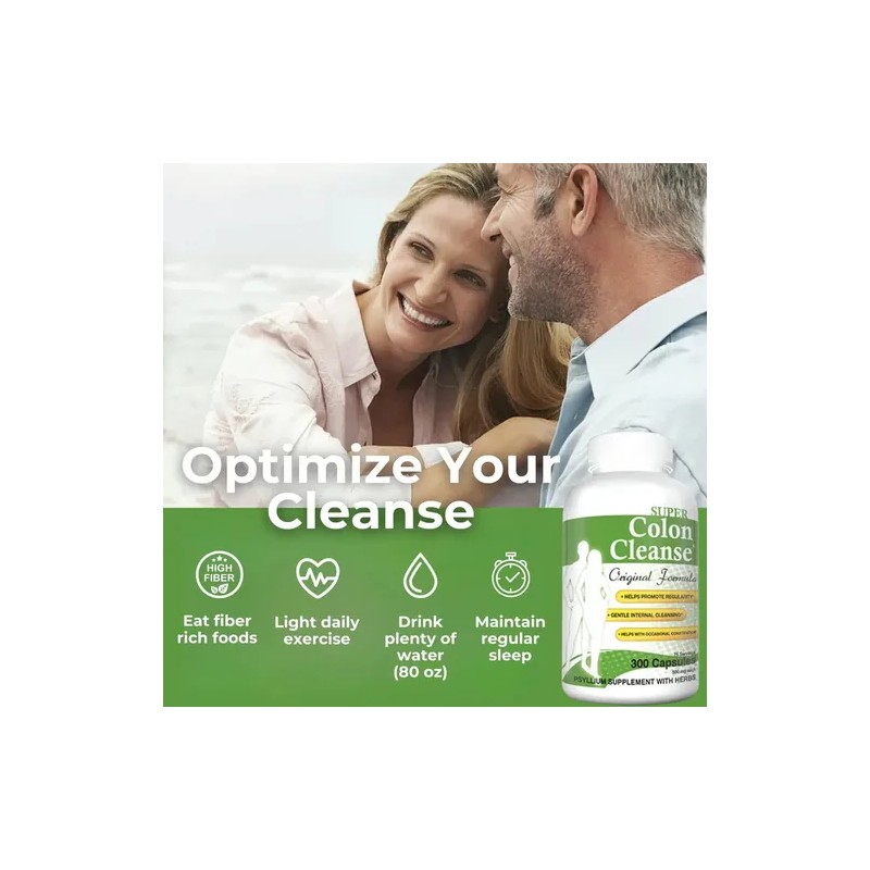 Health Plus Super Colon Cleanse 300 Cápsulas