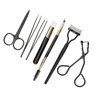 7pcs Eyelash Eyebrow Makeup Grooming Tool Eyebrow Brush Eyelash Curler