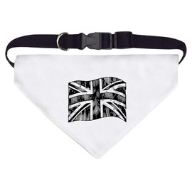 Large 'Waving Union Jack Flag' Dog/Cat/Pet Bandana (PD00061276)