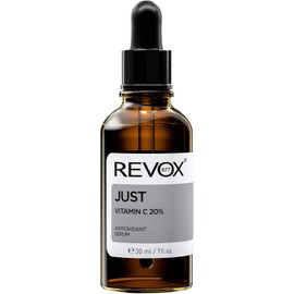 REVOX B77 - Just Vitamin C 20%, 30 ml, Sérum Facial Vitamina C, Antioxidante, Ilumina y Unifica el Tono, Reduce Manchas Oscuras y Signos de Envejecimiento, Protege Contra los Radicales Libres