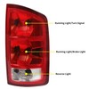 HECASA Tail Light Compatible with 02-06 Dodge Ram 1500/03-06 Dodge