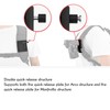 Camera Quick Release Base Plate Aluminum Alloy Quick Release Baseplate