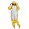 SimZoo Adult Animal Onesie Pajamas, Men and Women's Central Bearded