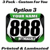 MxNumbers- MX & ATV Number Plate Decals | Custom with