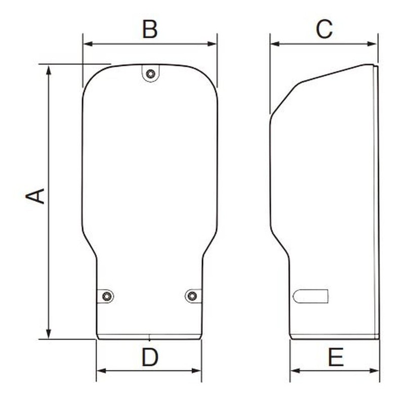Panasonic DAS280H Wall Extraction Cover Parts for Air Conditioners