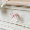 LBFEEL Lovely Pink Bow Knots Cabinet Knob Pulls Handles Dresser