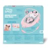 Silla Mecedora Vibrador Musical Minnie Mouse Rosa Claro