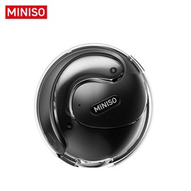 Miniso X15Pro Wireless Headphones Bluetooth 5.4 Sport Earphone HIFI Sound Quality:_Purple