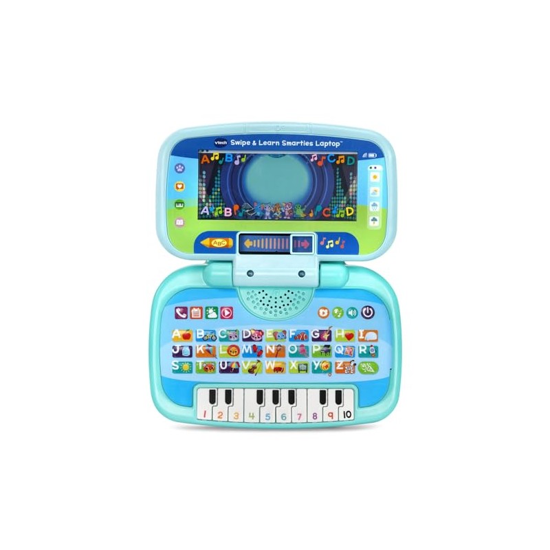 VTech VTech Swipe and Learn Smarties Laptop, Blue